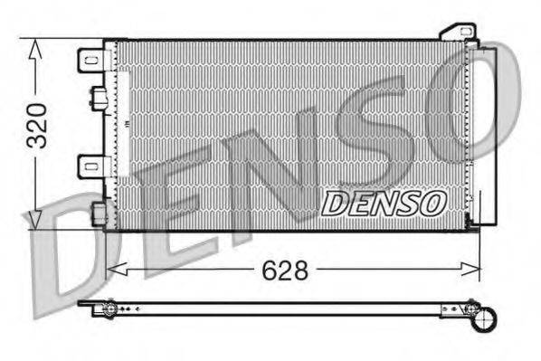 DENSO DCN05101 Конденсатор, кондиционер