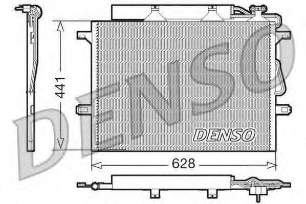 Конденсатор, кондиционер DENSO DCN17018