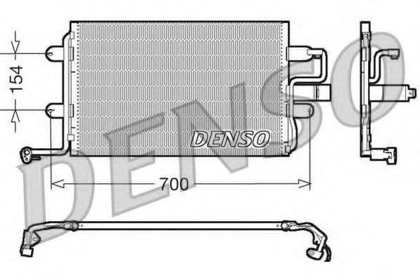 DENSO DCN32017 Конденсатор, кондиционер