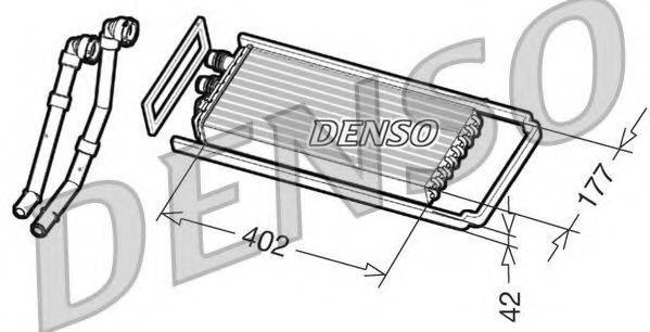 DENSO DRR12100 Теплообменник, отопление салона