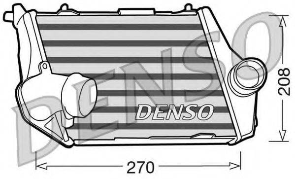 DENSO DIT02013 Интеркулер