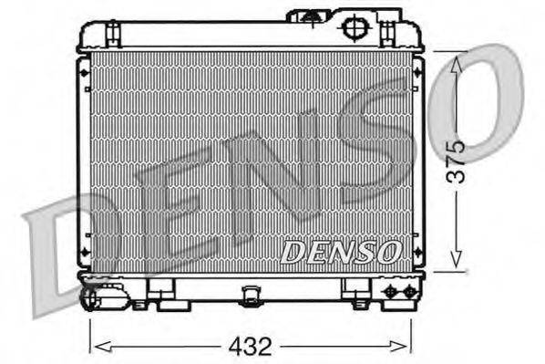 DENSO DRM05035 Радиатор, охлаждение двигателя
