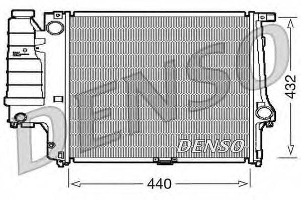DENSO DRM05037 Радиатор, охлаждение двигателя