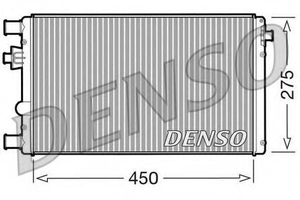 Радиатор, охлаждение двигателя DENSO DRM09042