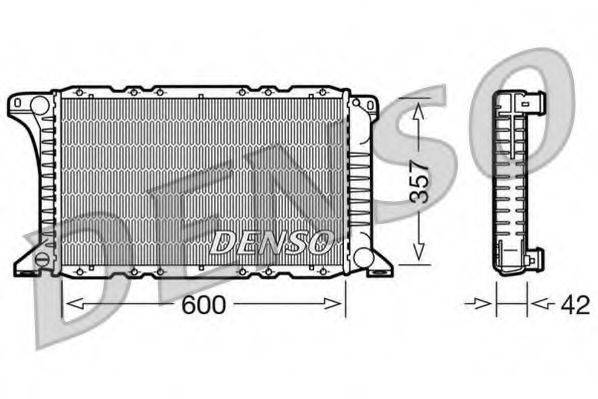 DENSO DRM10090 Радиатор, охлаждение двигателя