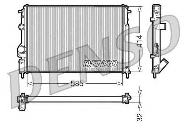 DENSO DRM23110 Радиатор, охлаждение двигателя