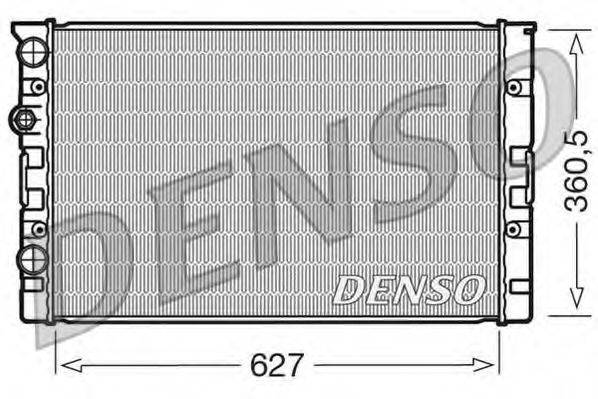 Радиатор, охлаждение двигателя DENSO DRM26006