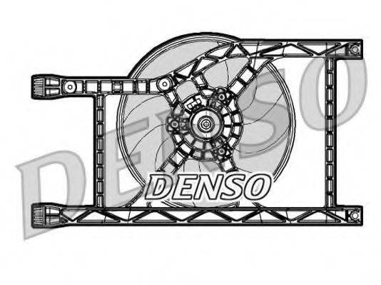 Вентилятор, охлаждение двигателя DENSO DER09047