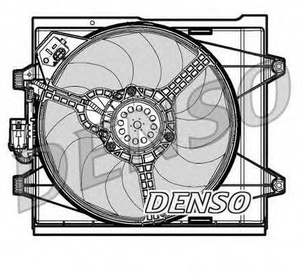 DENSO DER09048 Вентилятор, охлаждение двигателя