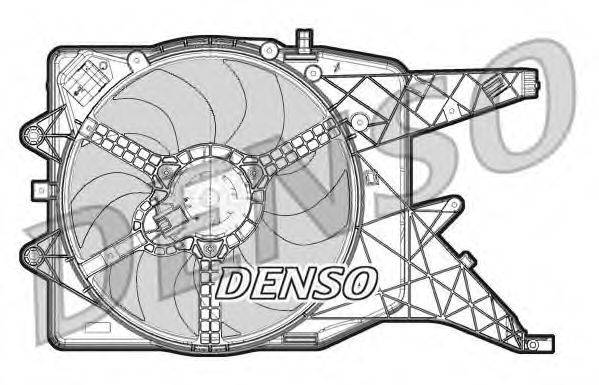 DENSO DER20011 Вентилятор, охлаждение двигателя