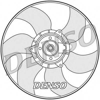 DENSO DER23001 Вентилятор, охлаждение двигателя