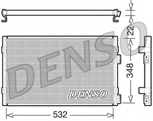 DENSO DCN06002 Конденсатор, кондиционер