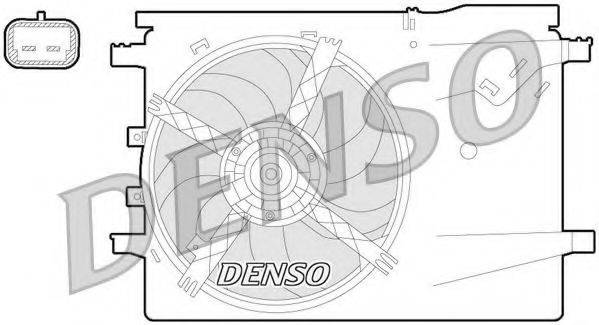 Вентилятор, охлаждение двигателя DENSO DER09058