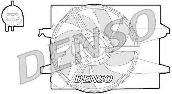 DENSO DER10004 Вентилятор, охлаждение двигателя