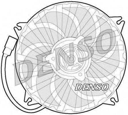 DENSO DER21016 Вентилятор, охлаждение двигателя