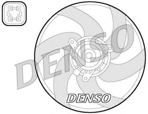 DENSO DER21022 Вентилятор, охлаждение двигателя