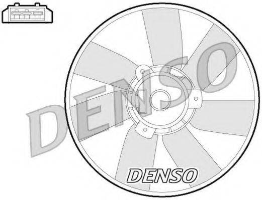 DENSO DER32013 Вентилятор, охлаждение двигателя