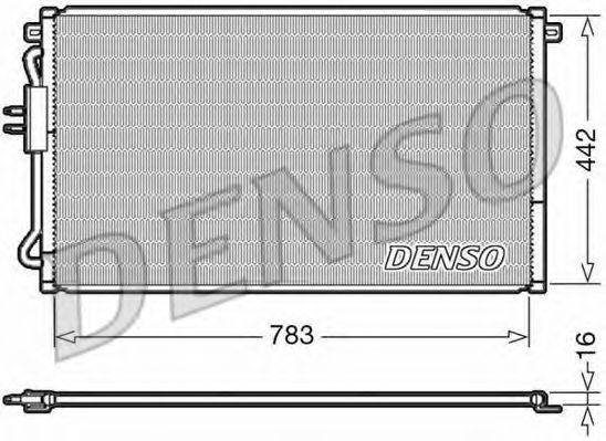 Конденсатор, кондиционер DENSO DCN06015