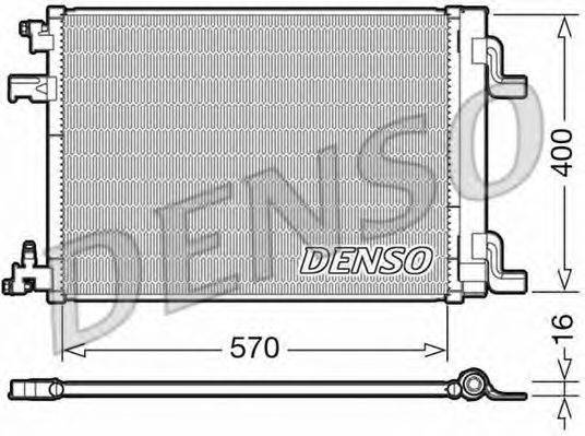 DENSO DCN20001 Конденсатор, кондиционер