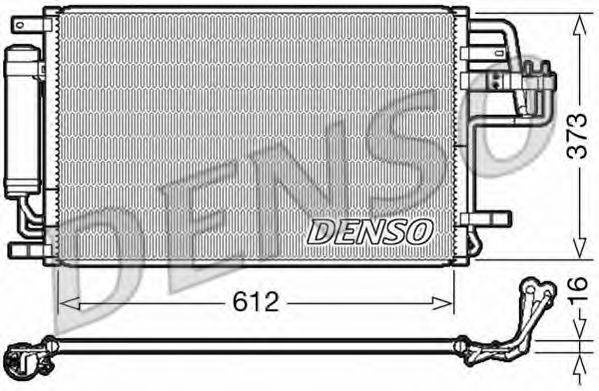 DENSO DCN41007 Конденсатор, кондиционер