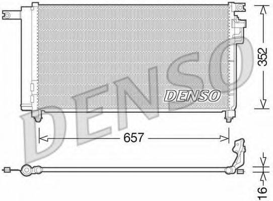 DENSO DCN43001 Конденсатор, кондиционер