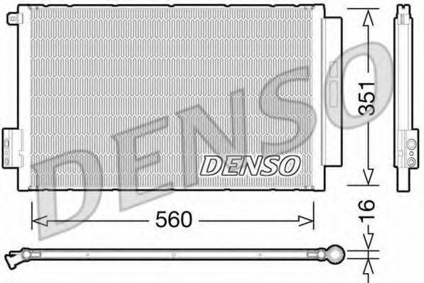 DENSO DCN09043 Конденсатор, кондиционер