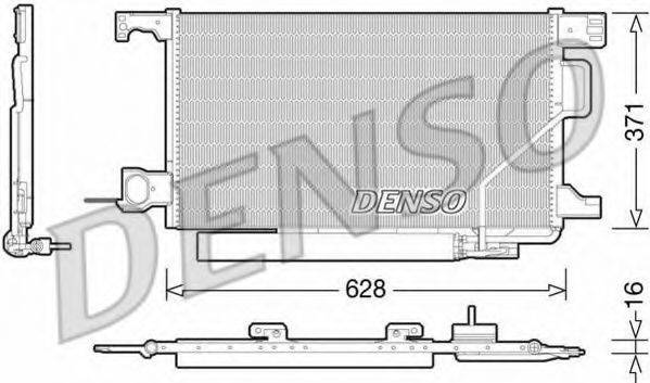 Конденсатор, кондиционер DENSO DCN17026