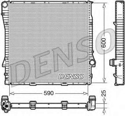 DENSO DRM05113 Радиатор, охлаждение двигателя