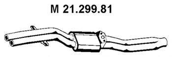Средний глушитель выхлопных газов EBERSPACHER 21.299.81