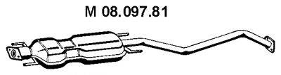 Средний глушитель выхлопных газов EBERSPACHER 08.097.81