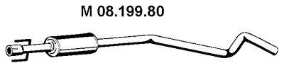 EBERSPACHER 0819980 Средний глушитель выхлопных газов