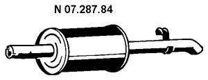 Глушитель выхлопных газов конечный EBERSPACHER 07.287.84