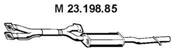 Средний глушитель выхлопных газов EBERSPACHER 23.198.85