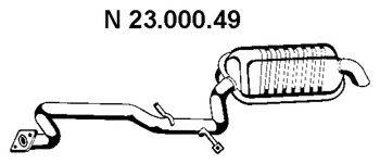 EBERSPACHER 2300049 Глушитель выхлопных газов конечный