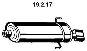 EBERSPACHER 19217 Глушитель выхлопных газов конечный