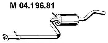 EBERSPACHER 0419681 Средний глушитель выхлопных газов