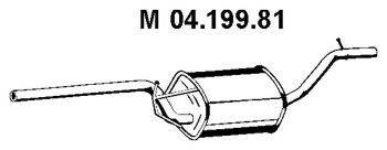 EBERSPACHER 0419981 Средний глушитель выхлопных газов