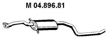 Средний глушитель выхлопных газов EBERSPACHER 04.896.81