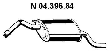 Глушитель выхлопных газов конечный EBERSPACHER 04.396.84
