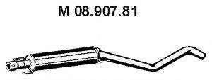 Средний глушитель выхлопных газов EBERSPACHER 08.907.81