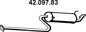 Глушитель выхлопных газов конечный EBERSPACHER 42.097.83