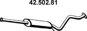 Средний глушитель выхлопных газов EBERSPACHER 42.502.81