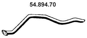 Труба выхлопного газа EBERSPACHER 54.894.70