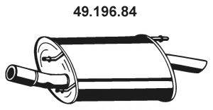 Глушитель выхлопных газов конечный EBERSPACHER 49.196.84