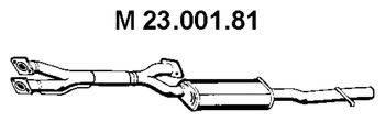 Средний глушитель выхлопных газов EBERSPACHER 23.001.81