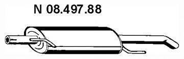 Глушитель выхлопных газов конечный EBERSPACHER 08.497.88