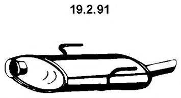 EBERSPACHER 19291 Глушитель выхлопных газов конечный