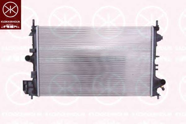 Радиатор, охлаждение двигателя KLOKKERHOLM 5078302462
