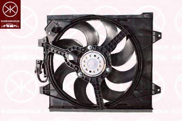 KLOKKERHOLM 20132601 Вентилятор, охлаждение двигателя