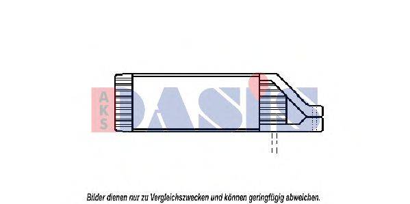 масляный радиатор, двигательное масло AKS DASIS 046100N